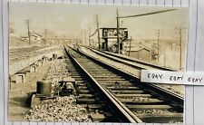 1930 PRR PENNSYLVANIA RAILROAD “R” BRINTON TOWER EAST PITTSBURGH PA NEW POSTCARD picture