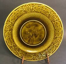 Rare Antique “Emaux Ombrants” Rubelles /Sarreguemines Plate c.1857+ picture