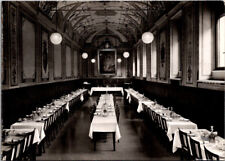 North American College Rome Student Faculty Dining Room RPPC Real Photo Postcard picture
