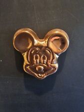 Vintage Copper Mickey Mouse Magnet Fridge  picture