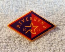 Vintage 1997 Riverbend Festival lapel admission pin Chattanooga, TN picture