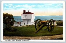 Postcard Old Block House, Mackinac Island, Michigan Unposted picture