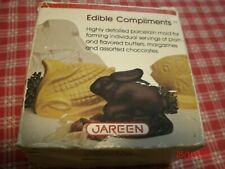 Vintage 1980 Jareen Edible Compliments Porcelain Mold Butter Chocolate ~ heart picture