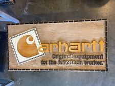 Rare 1990's Vintage Carhartt Sign - Store Display picture