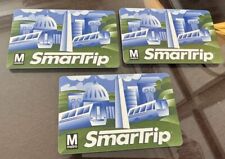 Three (3) SmarTrip Cards - Washington DC Metro picture