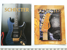 2 SCHECTER  GUITAR BASS Catalog Rare catalog issued only a few times in Japan picture