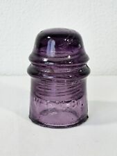W.G.M. Co. WGM Purple Lavender Insulator CD121 Smooth Base picture