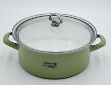 Vintage Chantal Cookware BUFFET CASSEROLE  3.6 quart Germany Avocado green picture