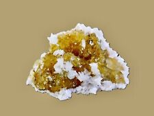 Yellow Fluorite and Dolomite - Moscona Mine, Asturias, Spain picture