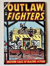 Outlaw Fighters #1 1954 4.5 VG+ Pre-Code Western Action Adventure Atlas EC Comic picture