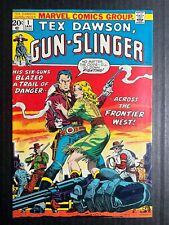 TEX DAWSON GUN-SLINGER #1 January 1973 Marvel Western Comics Jim Steranko Cover picture