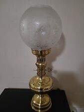 Vianne Parlor Lamp  & Frosted Insert Hollywood Regency Spain Vintage picture