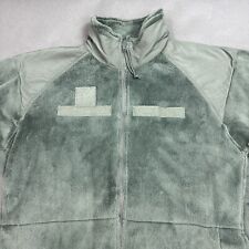 US Military Fleece Jacket Mens Large Green ECWS Cold Weather Gen III Polartec picture