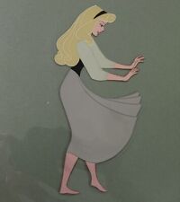 Sleeping Beauty Aurora Animation Cel Walt Disney 1959 Mock Prince Scene RARE picture