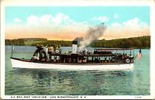 Postcard U.S. Mail Boat Uncle Sam in Lake Winnepesaukee, New Hampshire~138959 picture