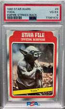 1980 Topps Star Wars The Empire Strikes Back #9 Yoda PSA 4 VG Rookie Card Pop 21 picture