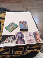CLEARLY OLIVIA COMPLETE TRADING CARD SET OF 90 NEAR MINT COMIC IMAGES 1997 picture