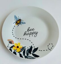 Royal Norfolk Bee Happy Logo  Plate 7.5