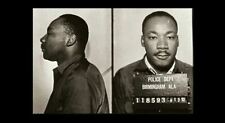  1963 Martin Luther King Jr Birmingham Jail MUG SHOT PHOTO Black Civil Rights picture