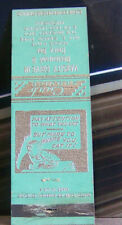 Vintage Matchbook Cover P4 Michigan East Lansing Varsity Drive In Dairy Bar  picture