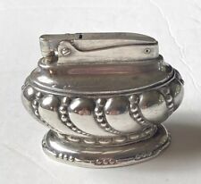 Vintage Art Deco Ronson Crown Silver Plate Table Lighter Patent Reg # 110.19023 picture