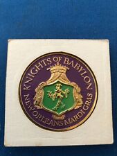 Vintage 1971 Knights of Babylon the Student Prince N.O. Mardi Gras Doubloon picture