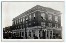 c1920's Masonic Temple Falls City Nebraska NE Posted RPPC Photo Postcard picture