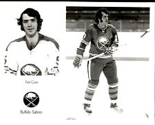 PF10 Original Robert Shaver Photo PAUL CURTIS BUFFALO SABRES NHL HOCKEY DEFENSE picture