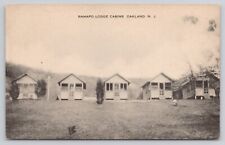 Ramapo Lodge Cabins Oakland New Jersey NJ Vintage Unposted Postcard picture