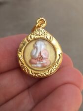 Gorgeous Mini Phra Pidta Maha-Larb Amulet Talisman Charm Love Luck Protection picture