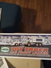 2008 HESS TOY TRUCK AND FRONT LOADER  NEW IN BOX   picture