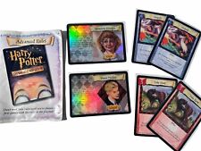 2001 Wizards Harry Potter Trading Card Game Foil Cards & Rule Book  Rare picture