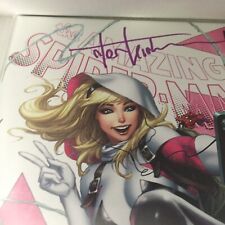 2019 The Amazing Spider-Man Tyler Kirkham Spider-Gwen Variant #15 Signed picture