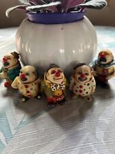 Pot Bellys Historicals Harmony Ball Kingdom Clowns set of 5 picture
