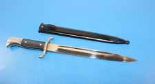 Rare WWII German Police Dress Dagger Bayonet Knife L&W H  + Scabbard & Frog picture