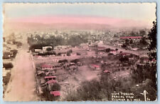 Tijuana Baja California Mexico Postcard Partial View c1940's RPPC Photo picture