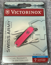 Victorinox Swiss Army Knife Classic SD 7 Functions Bright Pink, Brand New picture