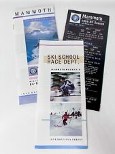 Mammoth 1984/1985 Ski Brochure Travel Guide Ephemera picture