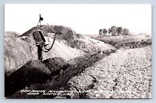Vintage RPPC Linton IN Coal Mine Strip Mining Maumee Collieries Terre Haute N21 picture
