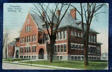 Sterling, Illinois - Township High School Postcard - 1922 picture