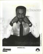 1989 Press Photo Arsenio Hall, tv personality - mjp21027 picture