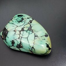 RARE STUNNING 588 CARAT AMERICAN NATURAL TURQUOISE TUMBLED STONE 4.15 OZ picture