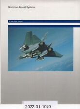 1990 Grumman F-14A (Plus) Tomcat Original Specification Sheet Lithograph Print picture