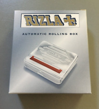 New Rizla Automatic Cigarette Rolling Box Machine Metal Silver - Ships Free picture