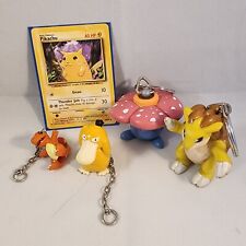 Pokemon Pikachu 58/102 With Lot of 4 Keychains picture
