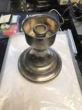 Vintage Fleuron France Silver (probably Plated) Candle-Stick Holder 6 inches picture