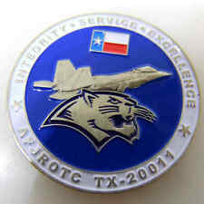 TEXAS FLOWER MOUND HIGH SCHOOL AFJROTC TX-20011 CHALLENGE COIN picture