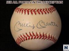 NobleSpirit NO RESERVE(PA) MLB Mickey Mantle Autographed Baseball with COA picture