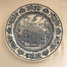 Yale University Rare Wedgwood 1931 Commemorative Plate - Connecticut Hall 1752 picture
