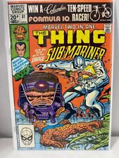 35967: Marvel Comics MARVEL TWO IN ONE #81 VF Grade picture